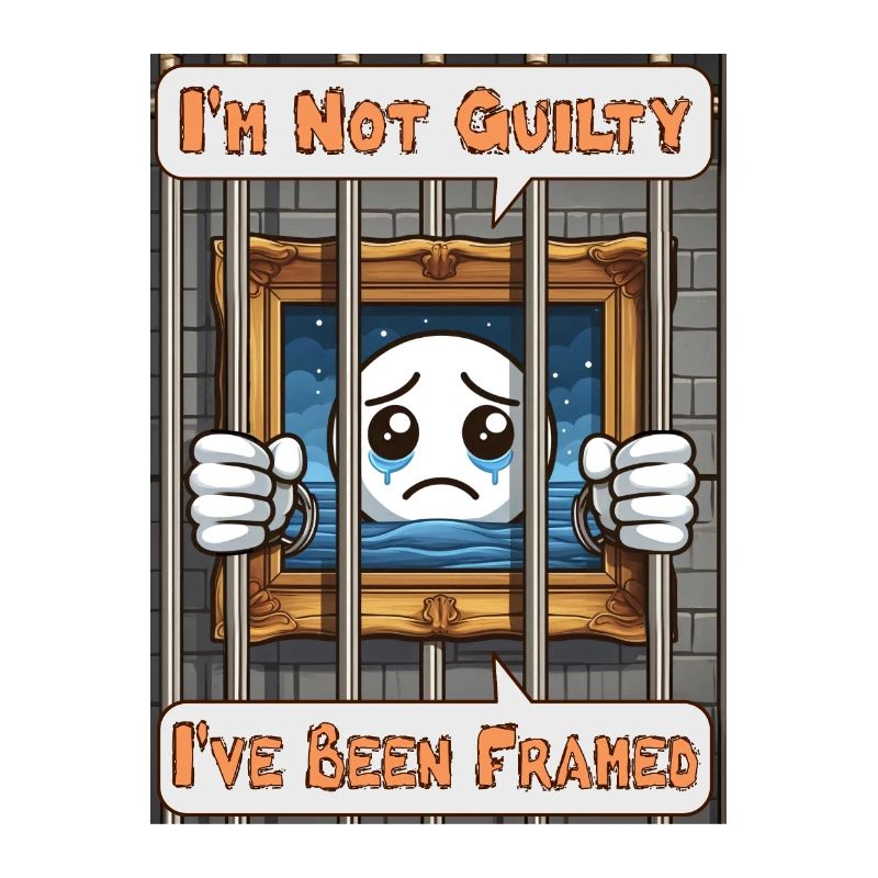 I'm not guilty, I've been framed
