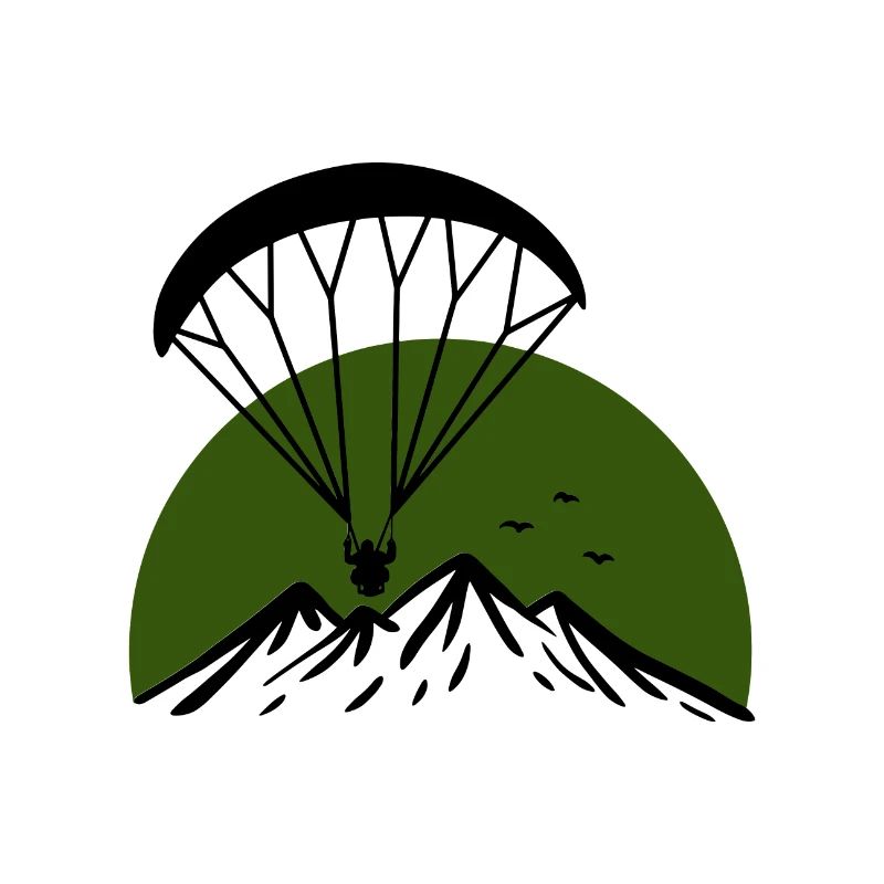 Paramotoring Retro Vintage