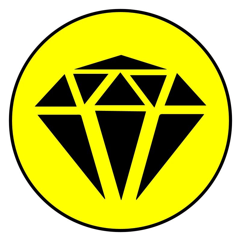 Diamond Icon Circle