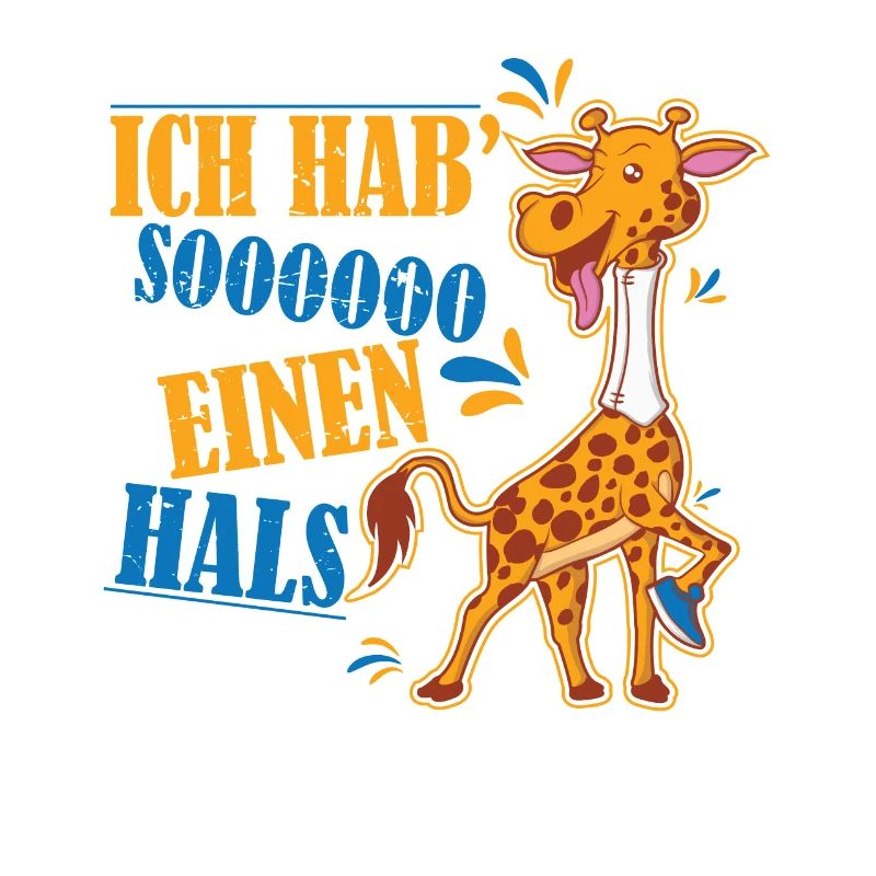Giraffe mit Halskrause