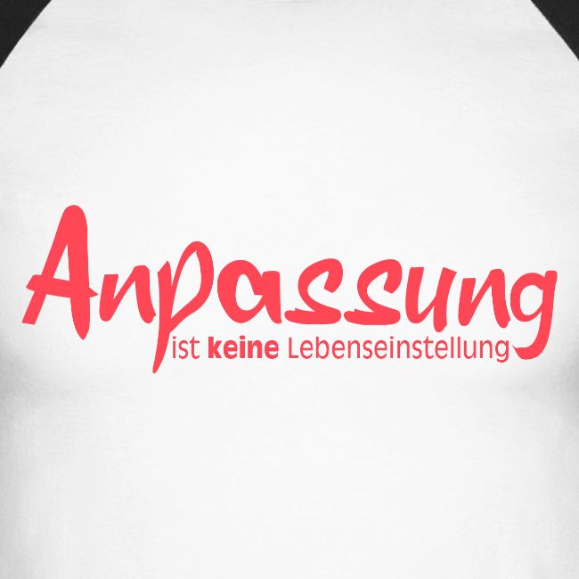 Anpassung rot