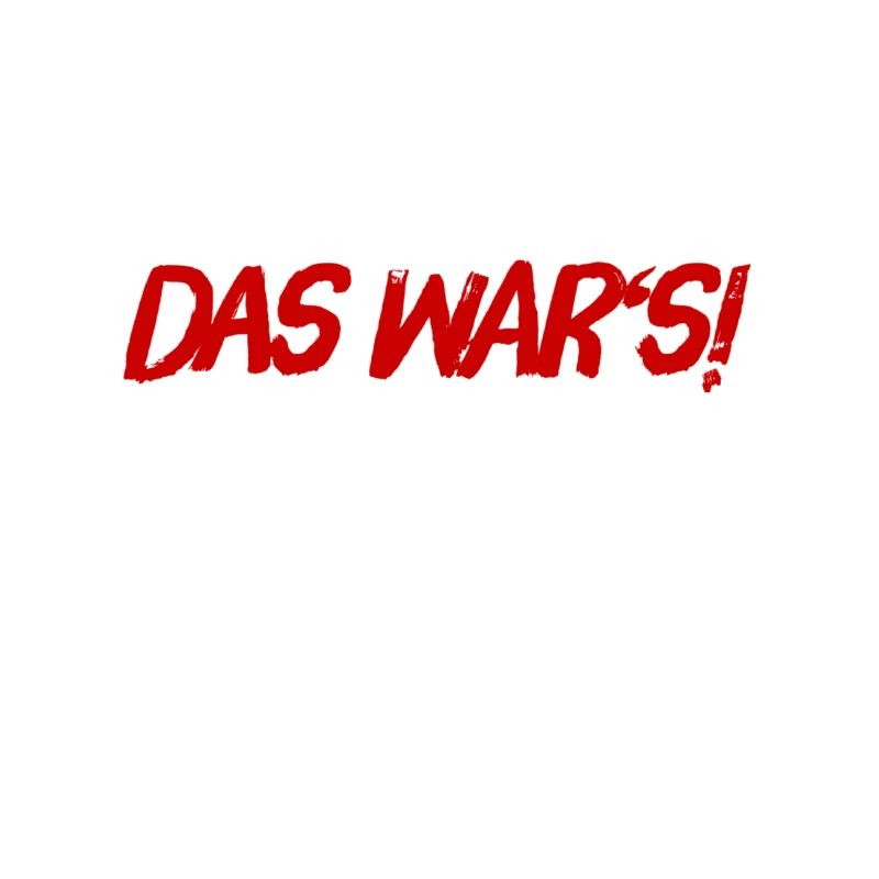 endlich vorbei