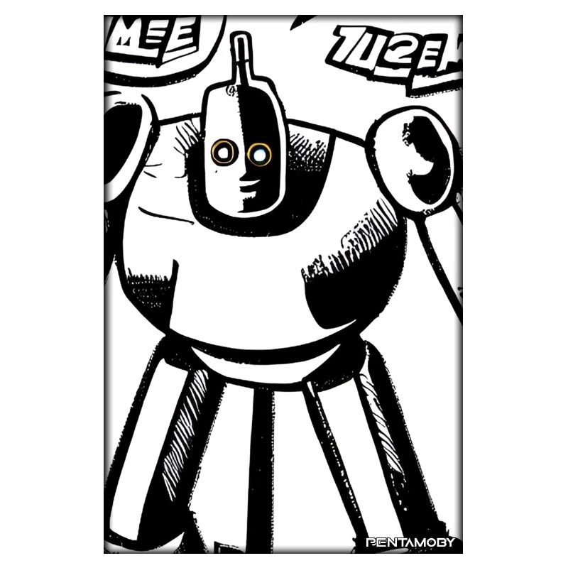 Robot Comic Future Cyborg Machine Technology