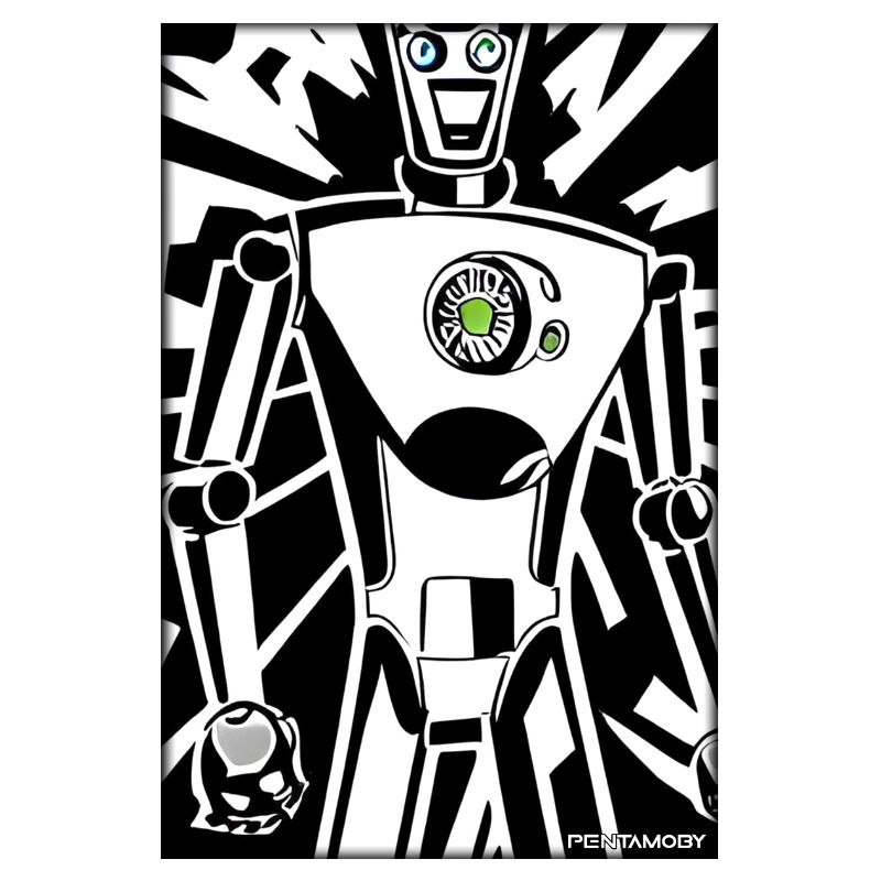 Robot Comic Future Cyborg Machine Technology