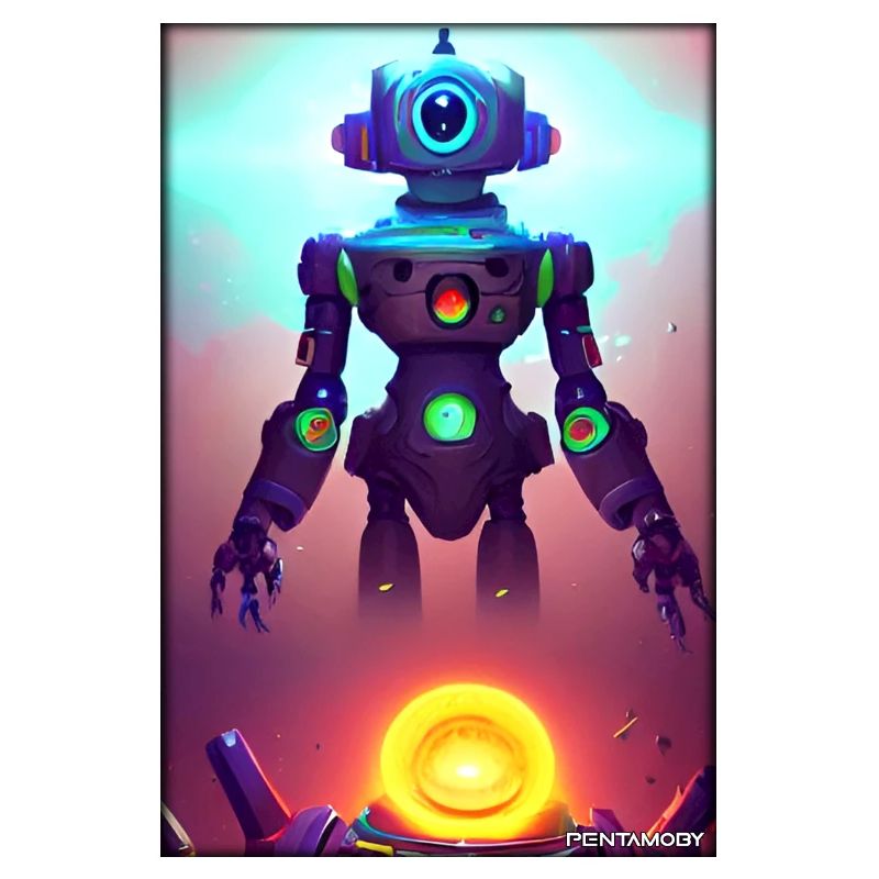 Robot Future Science Machine de science-fiction