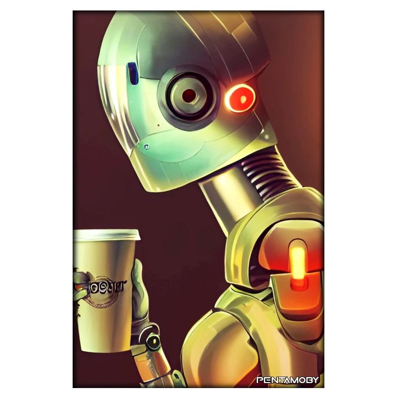 Robot Coffee Future Science Machine