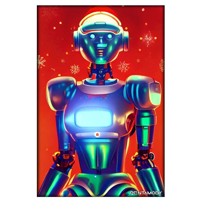 Robots Noël Future Technology Science