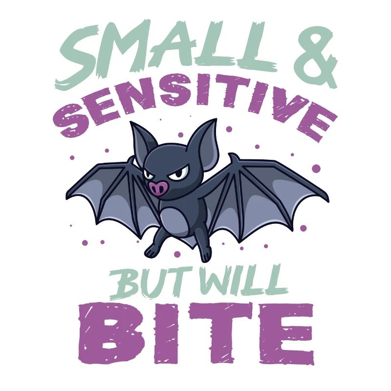 Bat Halloween Small Sensitive But Will Bite