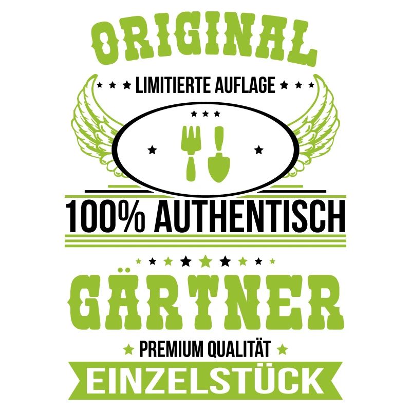 Gartner - Original 100% Authentisch Einzelstück