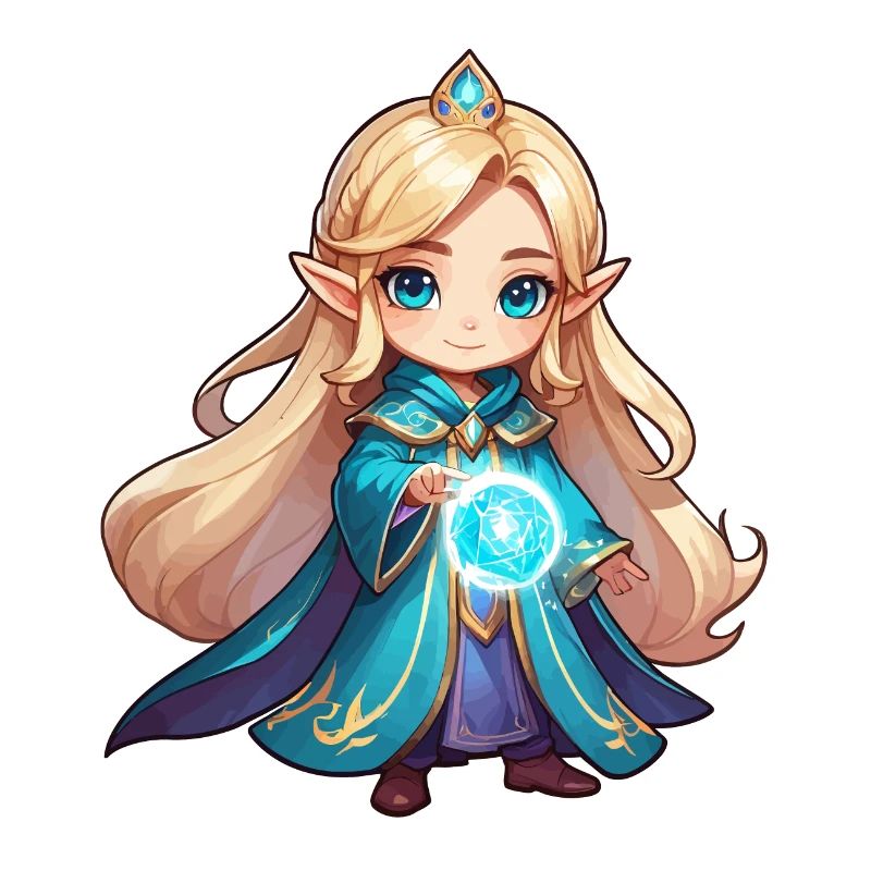 Sorceress Fanatsy Illustration