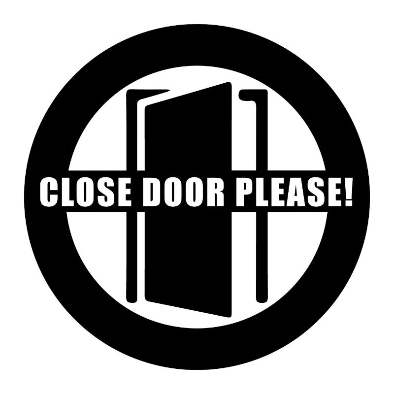 Please close doors | Please close the door