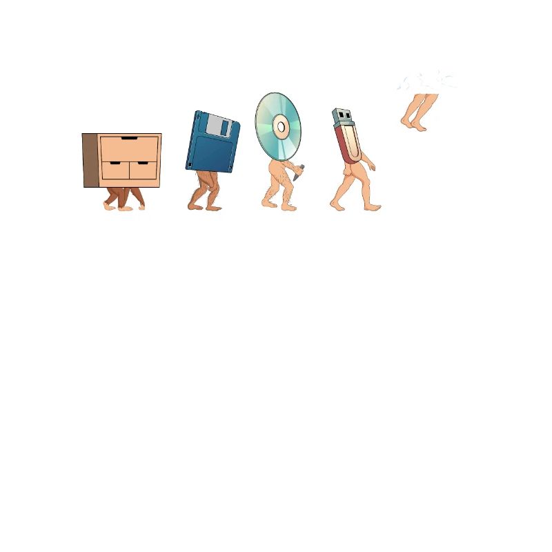 Cloud Computing Evolution - Gift Idea for Nerd