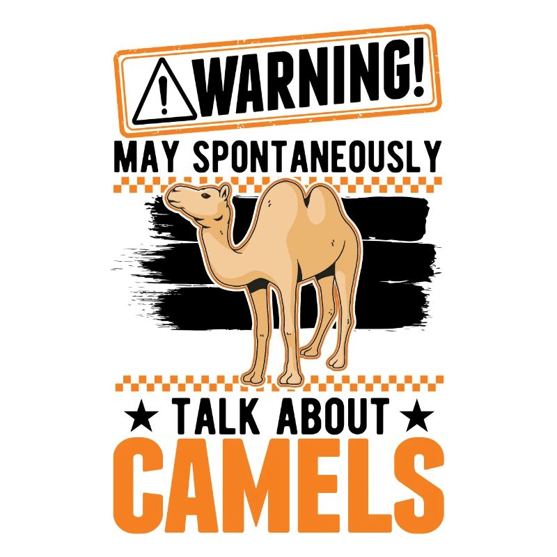 Warnung Kamel Dromedar Camel Großkamel