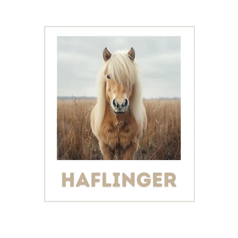 Haflinger Pferd Süß
