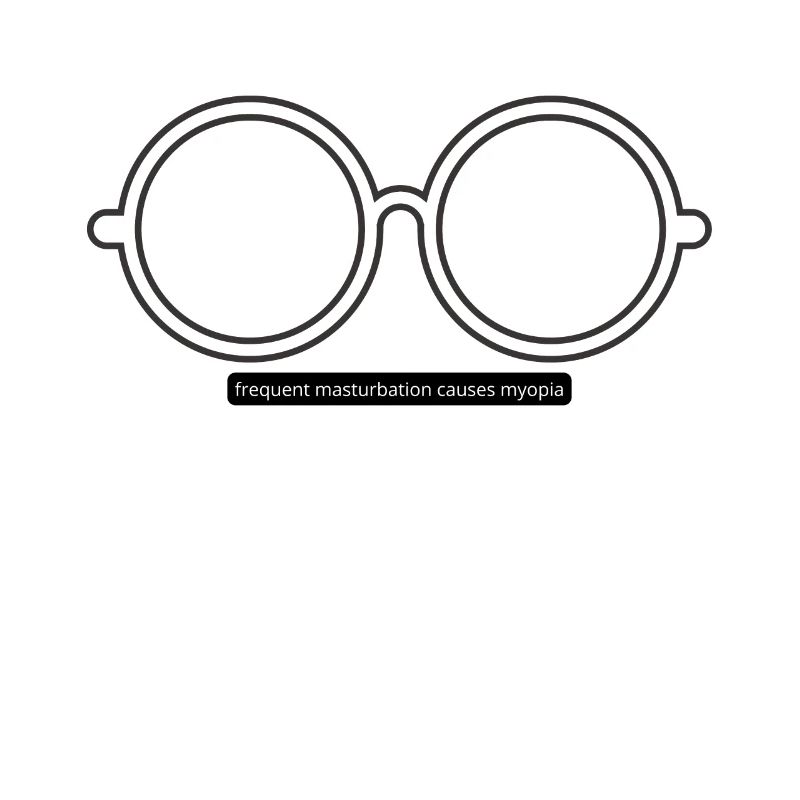 frequent masturbation causes myopia