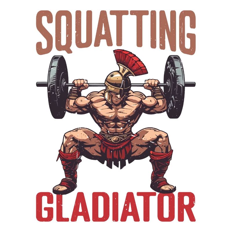 Squatting Gladiator 8
