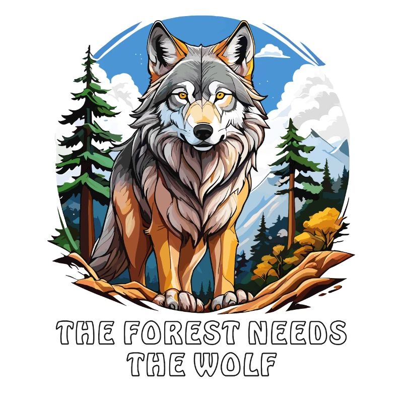 THE FOREST NEEDS THE WOLF