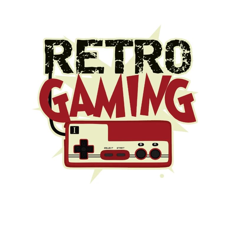 Retro gaming game console controller