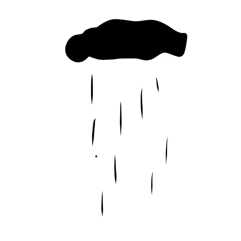 cloud, nature, rain, water