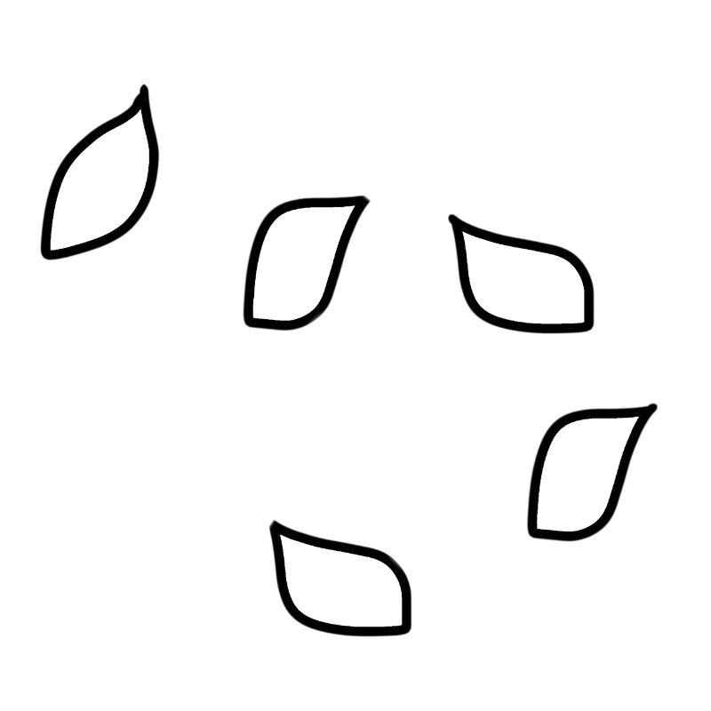 Feuilles motif de feuille