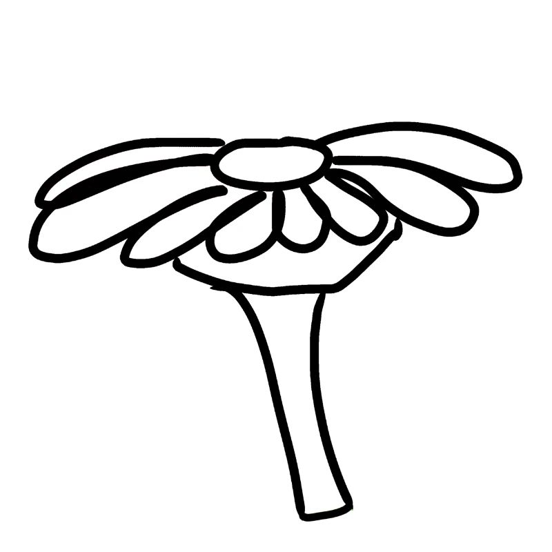 Plante symbole en forme de fleur