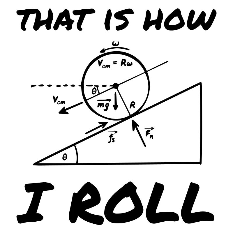 That Is How I Roll Funny Physics Engineering