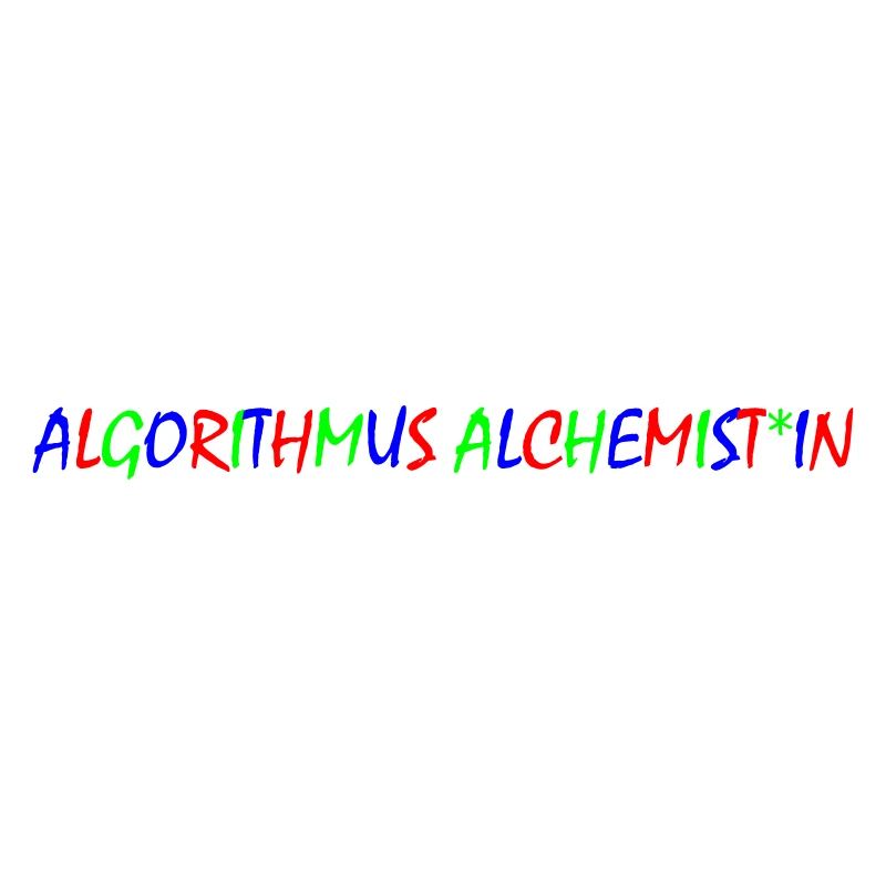 Algorithm Alchemist – Typographie colorée