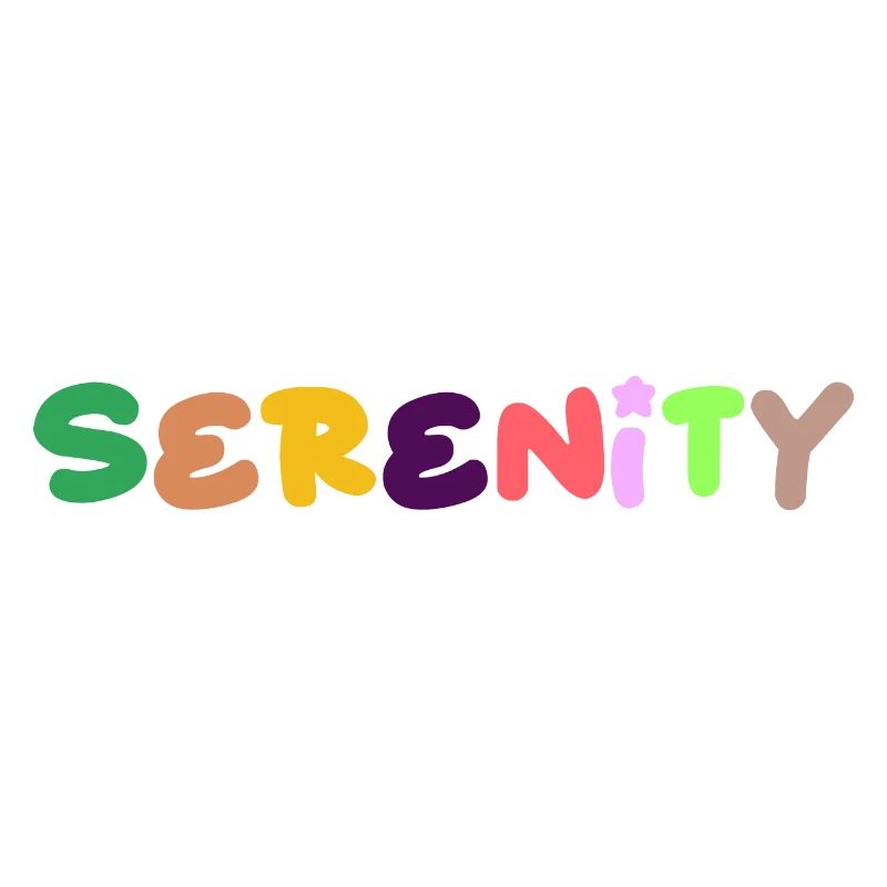 Serenity, positive thinking