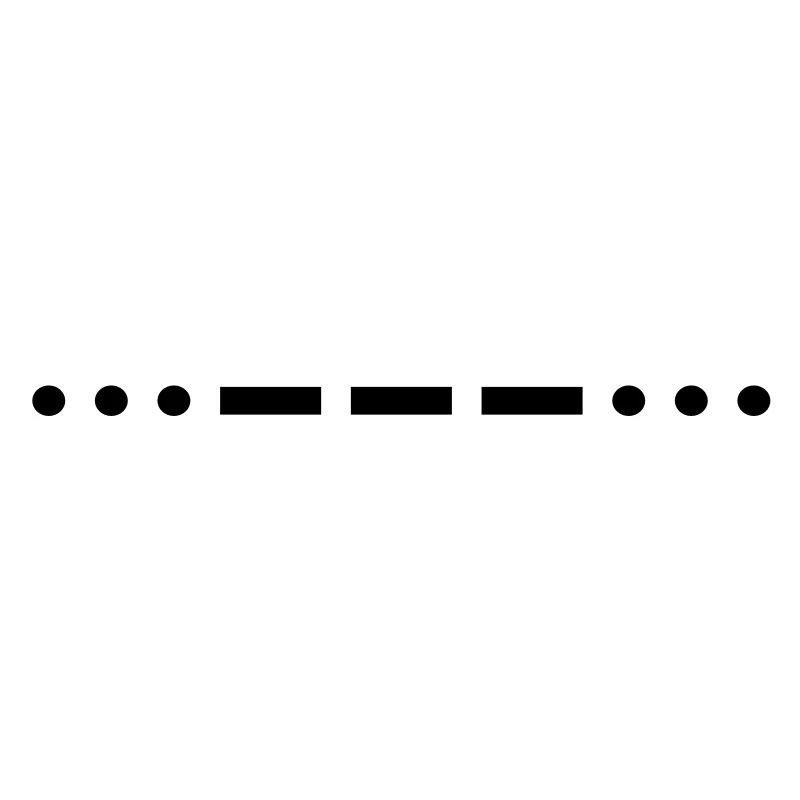 Code Morse SOS