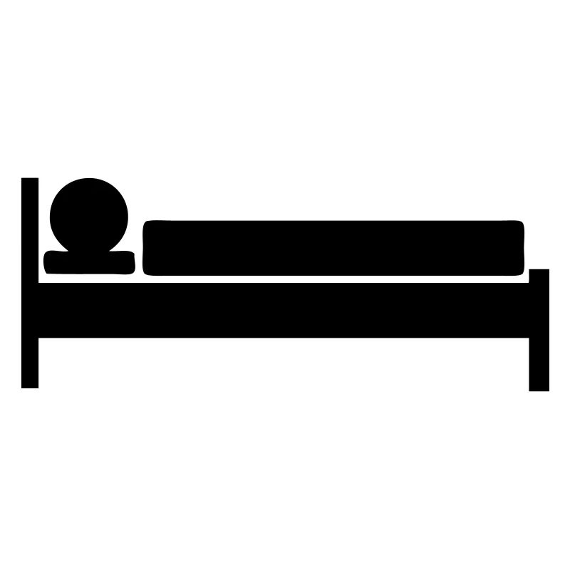 icon bett schlafen schläft