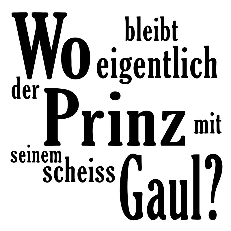 Wo bleibt eigentlich der Prinz