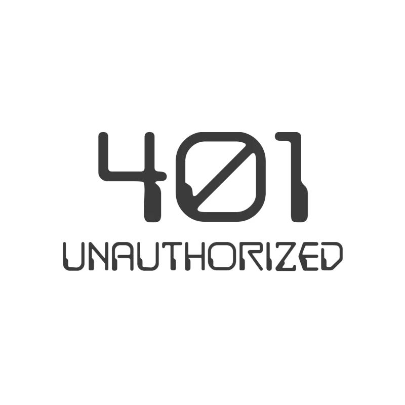 401- unauthorized dark