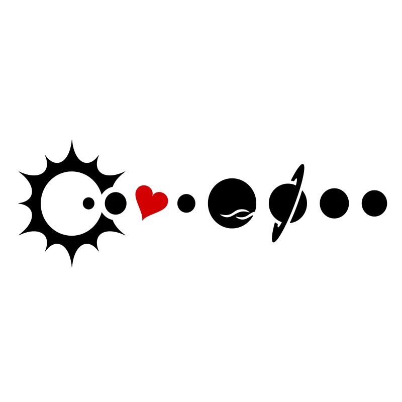 Solar System (Earth is Love) (Vector)