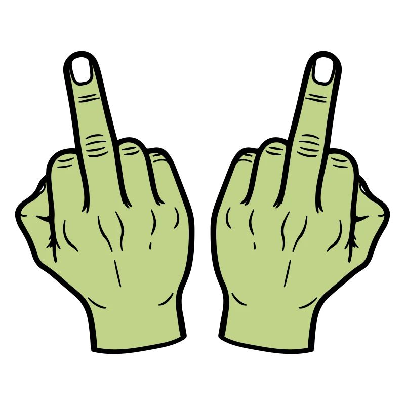 Mittelfinger Hand