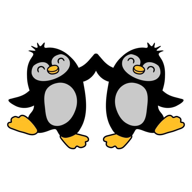 High Five Welcome Penguins