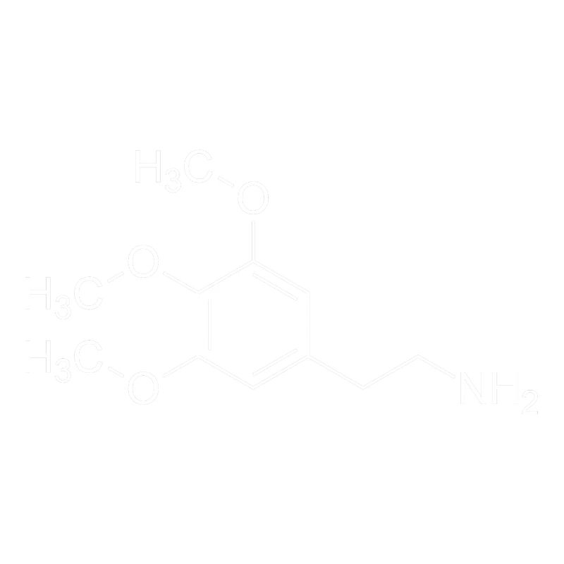 Formule structurale mescaline mescaline