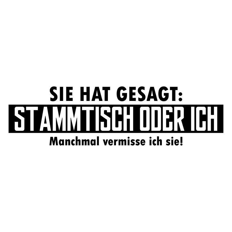 stammtisch oder ich