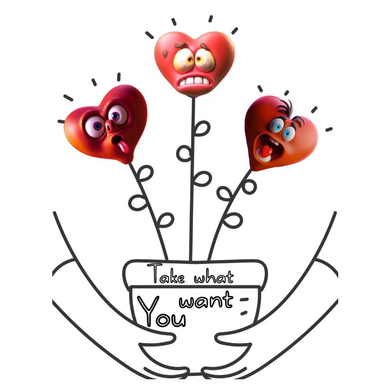 Nimm dir, was du willst. Nimm dir, was Du willst.