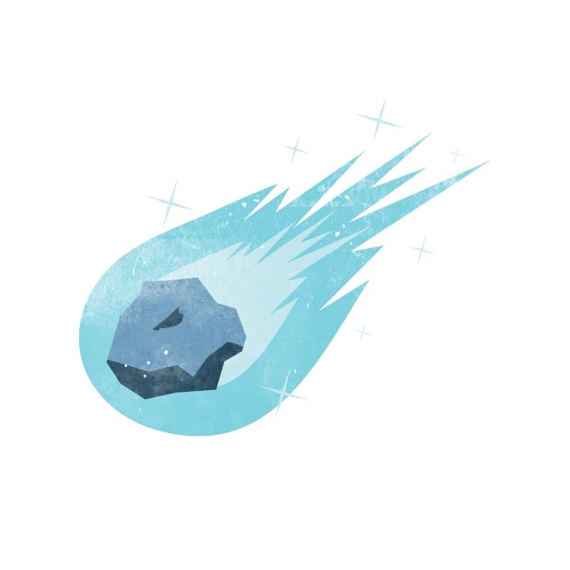 Comet Comet cadeau space rock Asteroid