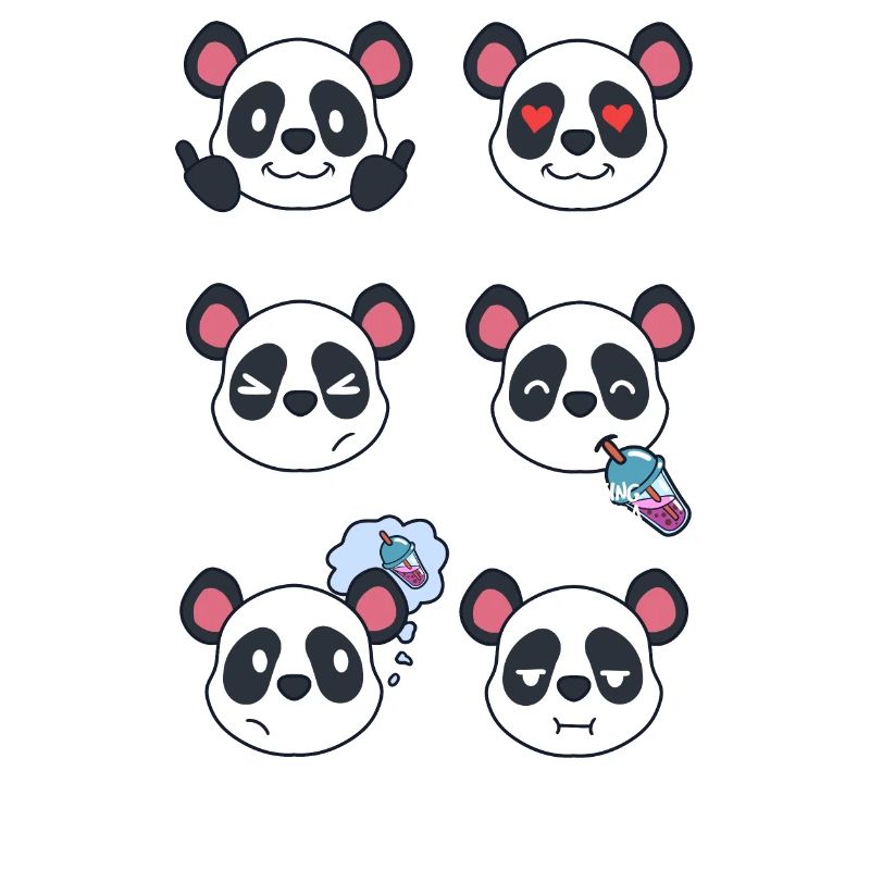 Panda and Bubble Tea