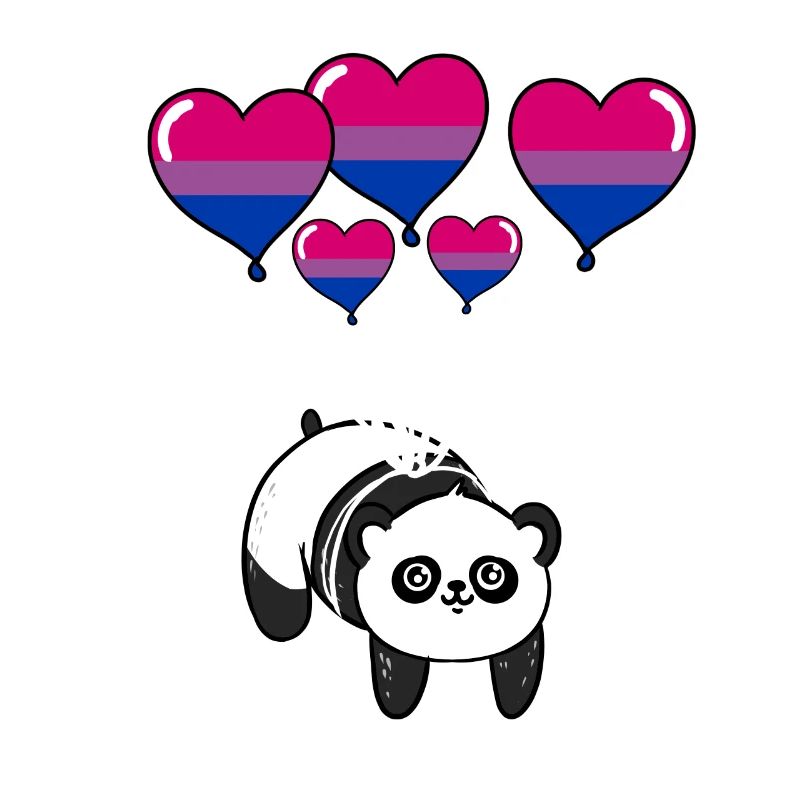 Panda Bisexual Pride
