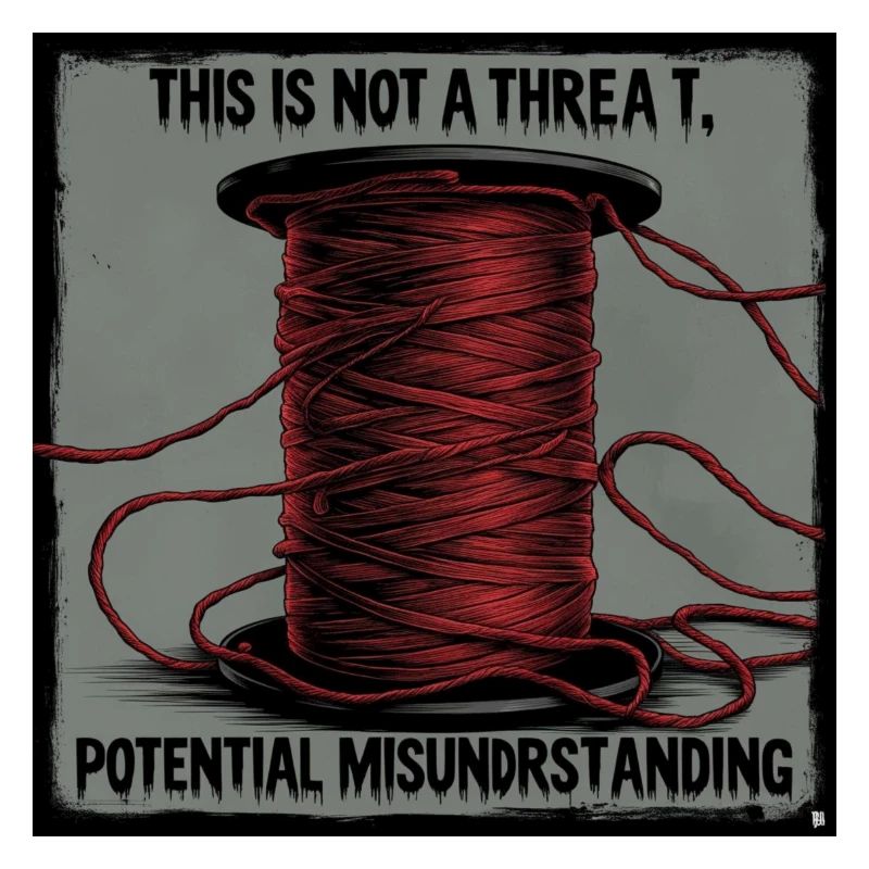 This is not a threat