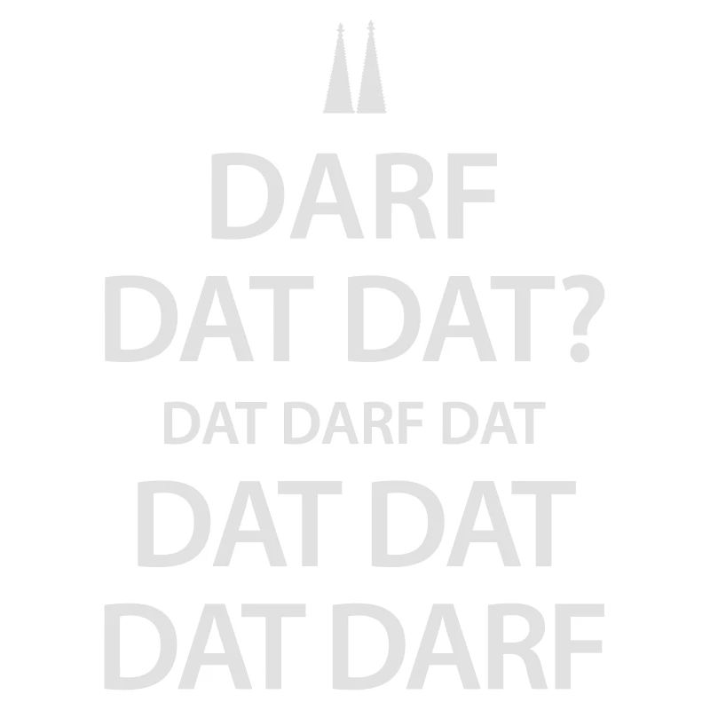 Darf dat dat?