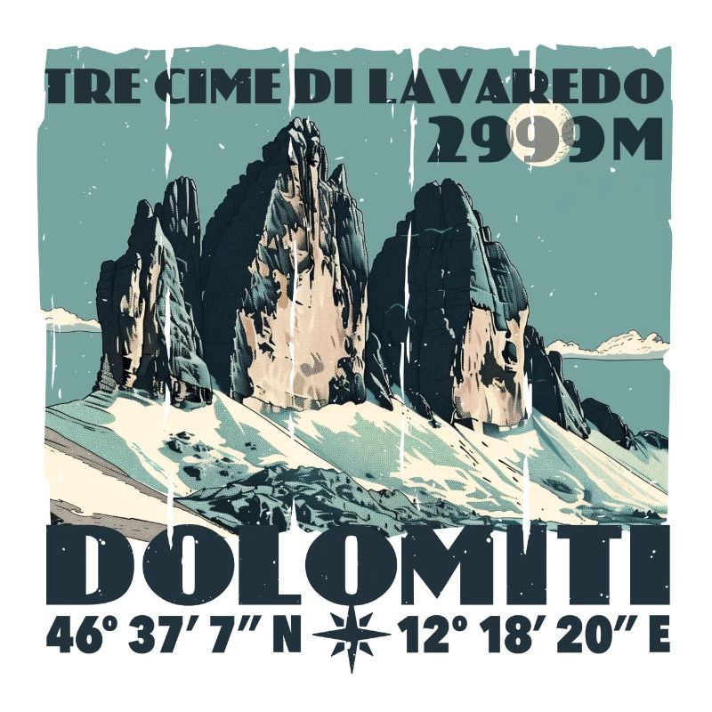 Dolomites de Te Cime Lavaredo Dolomites des Trois Pics Dolomites