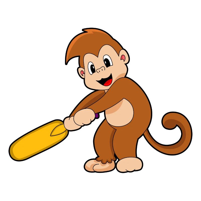 Monkey Cricket Cricket Bat