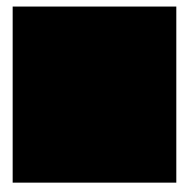 Rectangle black vector