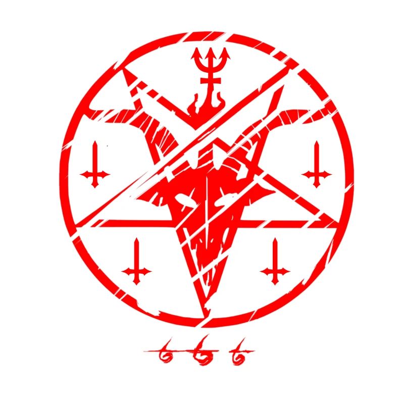 Baphomet Cross