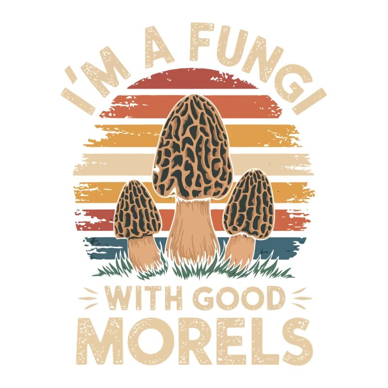 Ich bin ein Pilz mit guten Morcheln