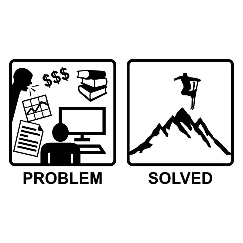 Ski, Problem solved - Skifahren