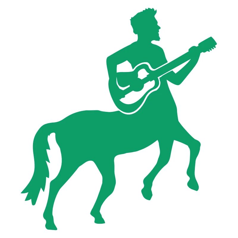 Cool Guitar Centaur Centaur Mythical Creature Man Horse